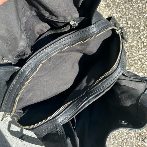 Coach Black Signature Canvas Shoulder Bag - Picture 6 of 6